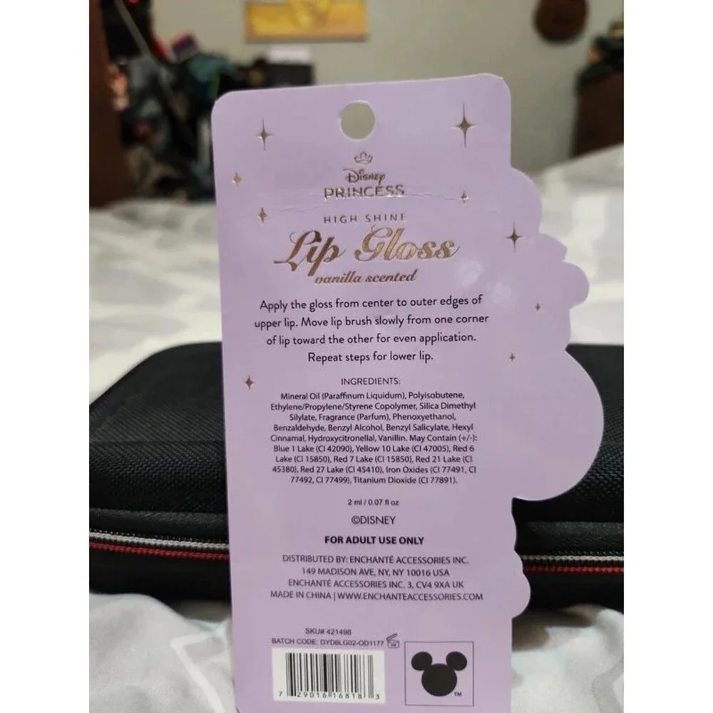 Disney Princess Vanilla Scented High Shine Lip Gloss